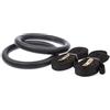 Movi Fitness Coppia Anelli Ginnici in ABS e Cinghie in Nylon