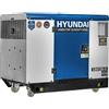 Hyundai Generatore di corrente diesel silenziato 10 Kw monofase trifase gasolio AVR