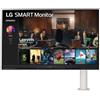 LG 32SQ780S-W Monitor PC 81,3 cm (32") 3840 x 2160 Pixel 4K Ultra HD Bianco