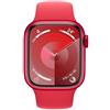 APPLE Watch Series 9 GPS + Cellular Cassa 41m in Alluminio (PRODUCT) RED con Cinturino Sport Band (PRODUCT) RED - M /L