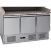 FORCAR-COLD G-S903PZ-FC Banco pizza refrigerato statico con telaio inox AISI201