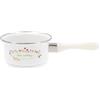 Quid Memory - Casseruola in acciaio smaltato, adatta per vetroceramica, elettrica, antiaderente