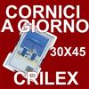 Puntofotoidee Cornice a Giorno 30x45 in Crilex Antinfortunistico, Ultra- Trasparente e Leggero - Cornici 30x45 cm.