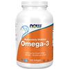 Now Foods Molecularly Distilled Omega-3 (Omega-3 distillato molecolarmente) 1000 mg, DHA ed EPA, 500 capsule morbide, Testato in Laboratorio, Senza Glutine