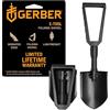 Gerber Pala pieghevole, Lunghezza (chiusa): 41,9 cm, Gorge Folding Shovel, Nero, 22-41578