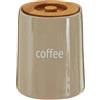 Premier Fletcher-Barattolo per caffè, Colore: Beige, Legno, H14 x W12 x D12cm