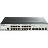 D-Link Switch di rete D-Link DGS-1510 Gestito L3 Gigabit Ethernet (10/100/1000) Supporto Power over (PoE) Nero [DGS-1510-52XMP]