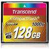 Transcend Memoria flash Transcend 1000x CompactFlash 128GB MLC [TS128GCF1000]