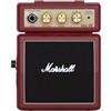 Marshall Mini Stack Series MS-2R amplificatore combo per chitarra, colore: Rosso