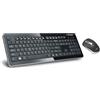 Tecno KIT TASTIERA + MOUSE TC-920W WIRELESS NERA