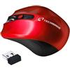 TechMade MOUSE TM-XJ30-RED ROSSO WIRELESS