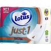 Lotus Just1 - Set di 6 rotoli di carta igienica