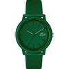 Lacoste Orologio Analogico al Quarzo da Uomo con Cinturino in Silicone Verde - 2011170