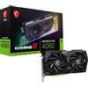 MSI GeForce RTX 4060 GAMING X 8G Graphics Card - RTX 4060 GPU, 8GB GDDR6 (17Gbps