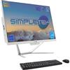 Simpletek Aio All In One Touch Screen I5 24" 8gb 240gb Hd Win 10 Pc Computer Touchscreen_