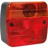 OROK Spotlight - Lanterna DAFA - Luci Posteriori 4 funzioni (Luce Notturna, Lampeggiante, Stop...) - Lampadine Non Incluse - da Fissare - 108 x 103 x 52 mm - Interasse Fissaggio: 55 mm - Fanale Posteriore