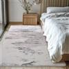 Safunion Tappeto Salotto pelo corto Moderno Tappeti Camera da letto Antiscivolo lavabile Astratto Tappeto Sala Morbido (Colore astratto/Multi, 80 x 120 cm)