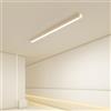 WLBHWL Plafoniera A LED Dimmerabile Lampada da Soffitto A LED Lineare Moderna in Acrilico Lampada da Semi-Incasso A Forma di Striscia per Cucina Portico Camera da Letto Corridoio Tromba delle Scale