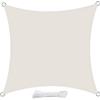 swift Vela Ombreggiante Impermeabile 2x2 m Quadrata Protezione Anti Raggi UV Tenda a Vela, Telo Tenda da Sole a Vela per Esterno, Giardino & Gazebo, Beige