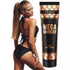 Onyx Mega Bronzer Crema Abbronzante Corpo con DHA ed Erythrulose - Doppio Bronzer Intenso per Abbronzatura Profonda e Scura | Pelle Idratata e Setosa | 150 ml