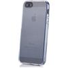 iCues Apple iPhone SE / 5S / 5 | iCues trasparente TPU blu | protettore foglio trasparente della cassa Coperchio [Screen protector Compreso] Custodia Cover Case Tasca Borsa