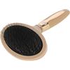 Kerbl MagicBrush Spazzola morbida per cani, 11 x 21 cm, dorata