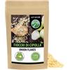 Alpi Nature Fiocchi di Cipolla 100g, Pezzi di Cipolla da 5-30mm, Cipolle Essiccate e Tritate
