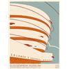 PLAKAT - Poster - Guggenheim Museum - Coral - Edizione Limitata (serigrafia)