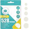 TOMILIOLD 528 Pezzi Patch Brufoli Pimple Patch 2-In-1 Cerotti Brufoli Del Trattamenti Giorno e Notte Invisibili Idrocolloide Acne Pimple Patches Patch Brufoli Viso All'acido Salicilico e Olio Dell'albero