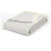 GAMUSI Plaid Divano Copriletto Multiuso per Divani Letto Copridivano Coperta Morbido Cotone Arias Grigio Chiaro 130x180 cm