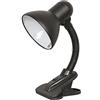 BEL AIR HOME - Lampada da Scrivania DEDALO 1xE27 - Illuminazione Calda e Confortevole - Design Moderno - Ideale per Studio e Camera da Letto - Nero, Plastica (lampadina non inclusa)