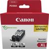 Canon Cartuccia a getto d'inchiostro Canon PGI-570XL XL 22ml x2pz Nero [ERCAN0318C01000]