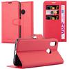 Cadorabo Custodia Libro per Xiaomi Mi 8 in Rosso Carminio - con Vani di Carte, Funzione Stand e Chiusura Magnetica - Portafoglio Cover Case Wallet Book Etui Protezione