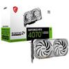 MSI - GeForce RTX 4070 Ti Super 16GB GDDR6X Pci-E 3 x DisplayPort / 1 x HDMI VENTUS 2X White