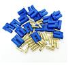 FLY RC 10Pairs EC5 Bullet Banana Plug Connettore Femmina Maschio 5mm Bullet Gold Connettore per RC ESC LIPO Batteria (EC5)
