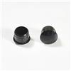 ajile - Tappo Copriforo di Plastica Tondo NERO per Buchi di Diametro 12 mm - Sacchetto di 50 Pezzi - OBF112x50-FBA