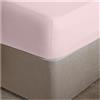 GC GAVENO CAVAILIA Gaveno Cavailia - Lenzuola in percalle di cotone spesso spesso non stirare, colore rosa, per letto matrimoniale
