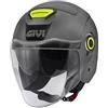 Givi CASCO JET 12.5B GRIGIO LUCIDO | GIVI | H125BG767