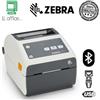 ZEBRA Stampante Zebra ZD421 TT HEALTHCARE 300 DPI Bluetooth LAN USB EU&UK CORDS EZPL - ZD4AH43-30EE00E