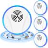 TGKYK Antizanzare Ultrasuoni, TGKYK 4 pezzi Ultrasuoni per Topi da Interno, Plug-in Repellente Ultrasuoni, Innocuo Repellente Zanzare Ultrasuoni, Repellente ad Ultrasuoni per Topi, Formiche, Mosche, Insetti