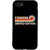 Customized Last Name Gifts Matching Fami Custodia per iPhone SE (2020) / 7 / 8 FERRARA Surname Retro Vintage 80s 90s Birthday Reunion