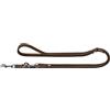 HUNTER Guinzaglio da passeggio regolabile Hunting, 18/200marrone, Pelle