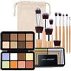 Joyeee Professional Makeup Palette Colour Correcting, 16 Colori Palette di Correttori Per Correzione e Contouring Palette con Pennelli Trucco, Adatto a Diversi Gruppi Di Pelle