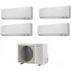 Daikin Climatizzatore 7+7+12+12 FTXM20A FTXM20A FTXM35A FTXM35A 4MXM68A Quadri Split Perfera All Season Bluevolution R-32 WIFI