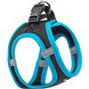 Ferplast Pettorina Cane Taglia Piccola KAORI XS, Pettorina Gatto Traspirante, Imbottita e Regolabile, Facile da Indossare, Bordi Riflettenti, Torace 32-36 cm. Blu