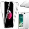 ebestStar - Cover Compatibile con iPhone 7, iPhone 8 Custodia Protezione Integrale Silicone Gel TPU Morbida e Sottile, Trasparente [Apparecchio: 138.3/138.4 x 67.1/67.3 x 7.1/7.3mm, 4.7'']
