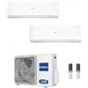 Haier Dual Split 7+7 Btu Expert Bianco WiFi 2.0+2.0 kW 2U40S2SM1FA AS20XCAHRA AS20XCAHRA Condizionatore R-32