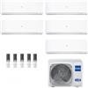 Haier Penta Split 7+7+7+7+7 Expert Bianco 5U90S2SS5FA 5X AS20XCAHRA Condizionatore WiFi 2.0+2.0+2.0+2.0+2.0 kW R-32