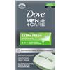 Dove Men+Care Body and Face Bar, Extra Fresh 4 oz, 6 Bar by Dove