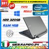 Dell PC NOTEBOOK DELL LATITUDE E6410 14,1" CPU I5 M560 RAM 4GB HDD 160GB+WIN 10!